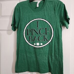 Bella Canvas Green 'I Pinch Back' Short Sleeve Tee M